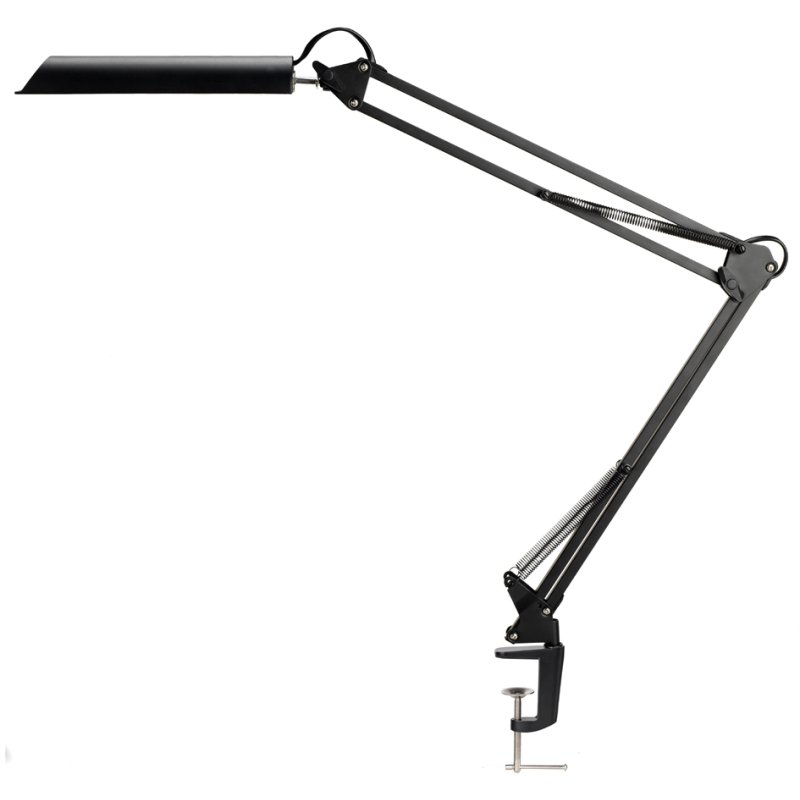 UNiLUX Lampe de bureau LED SWINGO, blanc, 10,4W, variateur 3 niveaux